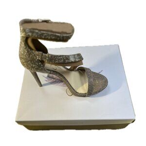 Jessica Simpson Womens Rayli 2 Stilettos Open Toe Evening Sandals(Gold) S/W 7